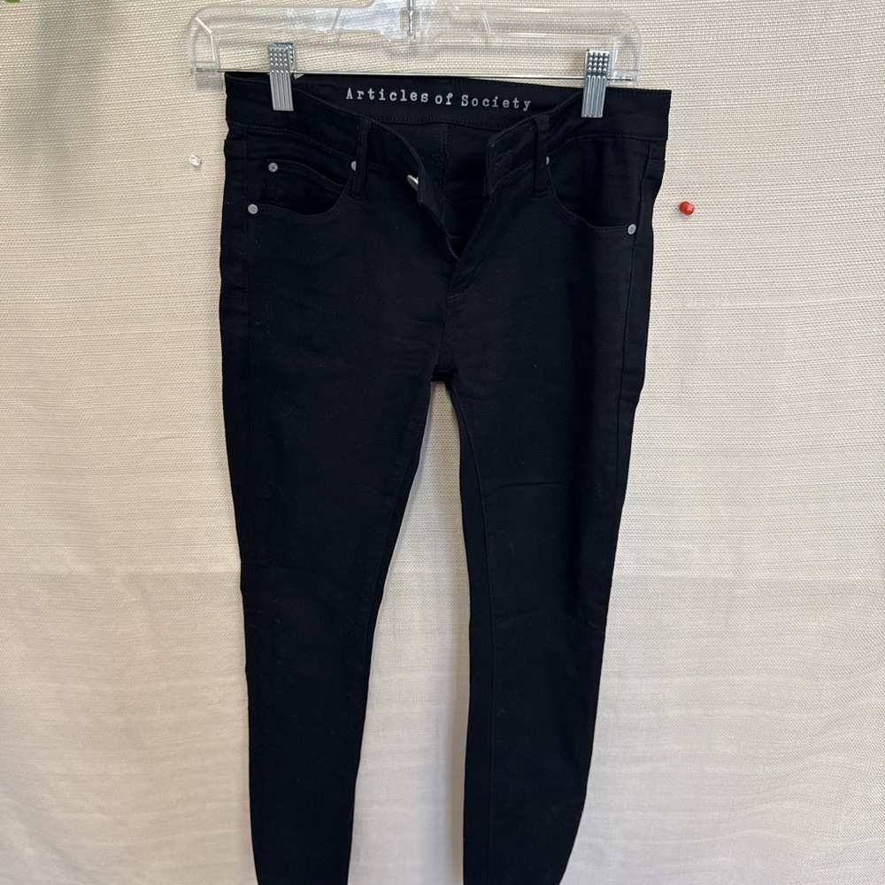 Articles Of Society Women's Black Skinny Jeans - Picture 2 of 2